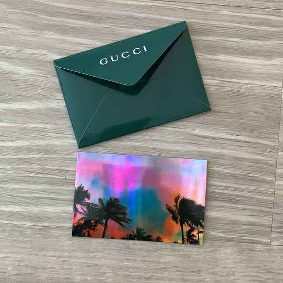 Gucci Shopping Bag and Note Card (authentic) - Picture 6 of 9